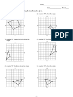 Rotation Worksheet