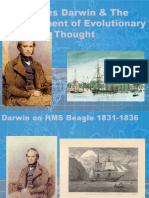 Charles Darwin & The Development of Evolutionary Thought