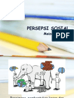 Bab 4. Persepsi Sosial