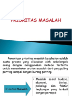 Prioritas Masalah (Mankep)