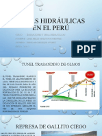 Obras Hidráulicas en El Perú