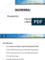 Jalswaraj: Presented By: Chetan Kale Ashish Thakre