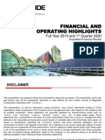 Mwide Analyst Briefing Fy2019 1q2020 Final