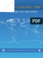 Informe Cambio Climatico ICCP 2007