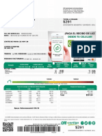 Perez Lopez Augusto: Total $291.64