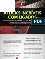 eBook 10 Licks Incríveis Com Ligados