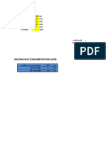 Welding Rod Consumption