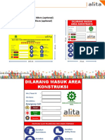 Safety Banner Alita