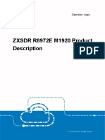 ZTE R8972E M1920 Product Description V1.1