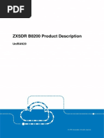 ZXSDR B8200 Product Description - V1.0