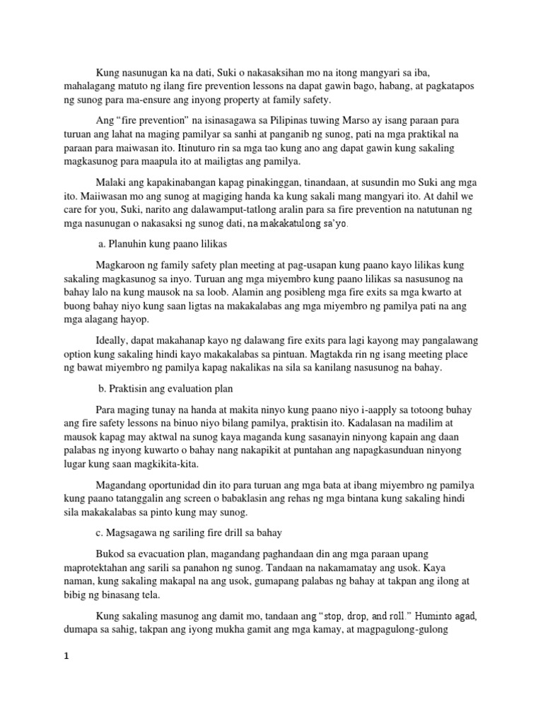 Fire Prevention | PDF