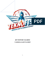 TEKNOFEST TEI Jet Motor Yarışması Şartnamesi