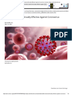 EmitBio Treatment Broadly Effective Against Coronavirus Variants - News