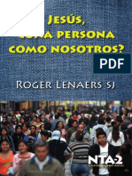 Roger LENAERS Sj Jesus Una Persona Como