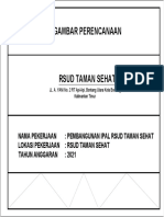 Gambar Perencanaan Rsud Taman Husada Ipal