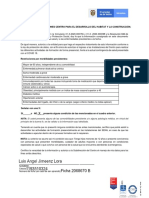 Certificado de Resticciones Luis Angel Jimenez