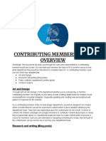 Contributing Members Roles Overview 1