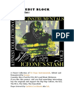 K-Pax Edit Block Presents:: 52 Dope Instrumentals Iceone