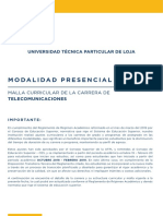 Telecomunicaciones Presencial Utpl