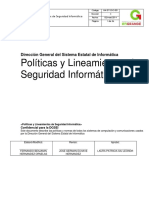 Politicas y Lineamientos de Seguridad Informatica