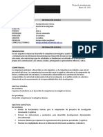 Diseño Investigación 2021-1 EUJ - Actualización 18-01-2021