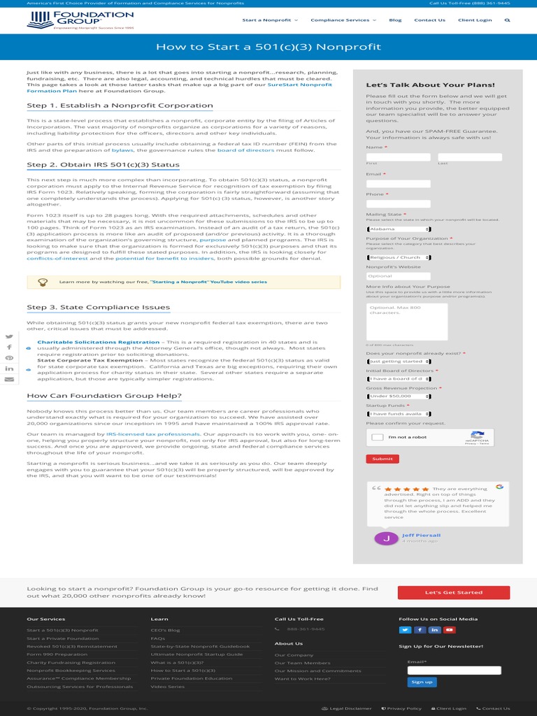 How To Create A 501C3 _ How to Start a Nonprofit in Florida – UHUI