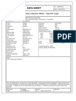 Data Sheet: Three-Phase Induction Motor - Squirrel Cage