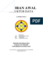 Laporan Awal Pertemuan 4 - Pointer