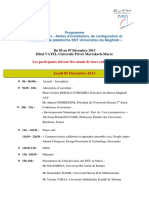 Programme Atelier ENT