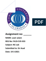 Fa19-CVE-033 NC Lab