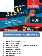 Persediaan HLP Metod Kualitatif