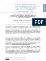 VERAS & BAPTISTA, 2018 - Bacharelado Interdisciplinar em Saúde da Universidade Federal da Bahia (UFBA) - Fatores de escolha dos estudantes ingressos