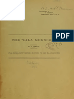 The Gila Monster (1890) by Samuel Garman