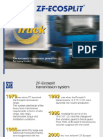 The Successful Transmission Generation For Heavy Trucks: ZF-Ecosplit