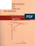 A Historiografia Literária e As Técnicas de Escrita - Capa OCR