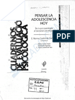 CONTINI DE GONZALEZ 2006 Pensar La Adolescencia Hoy Cap 1 El Paradigma Salugenico Un Nuevo Modo de Analizar El Comportamiento Adolescente