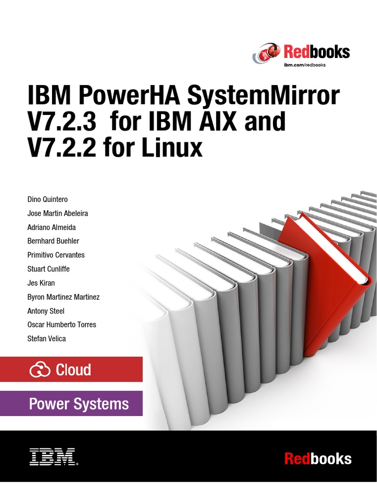 Ibm Powerha Systemmirror V7.2.3 For Ibm Aix and V7.2.2 For Linux | PDF ...