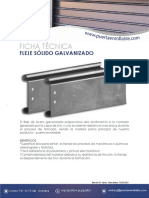 Ficha Tecnica Flejes Galvanizado