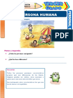 Rel 3º Básico-La Persona Humana-Clase 18-03