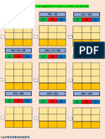 C D U C D U C D U: Coloca y Realiza Las Siguientes Sumas y Restas Con Llevada