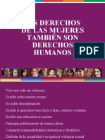 Día Internacional de La Mujer - Secretaría de DDHH - Gobierno de Santa Fe