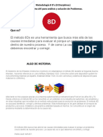 Que Es?: Metodología 8 D's (8 Disciplinas) Herramienta Útil para Análisis y Solución de Problemas