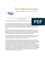 Settlement Narrative Introduction 2021