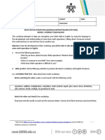 English Learning Guide Competency 1 Unit 2: Maths Workshop 1 Centro de Servicios Financieros-CSF