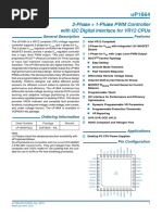 2-Phase + 1-Phase PWM Controller With I2C Digital Interface For Vr12 Cpus