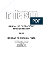 Spanish End Edition-Manual de Operación de bombas - PATHERSON