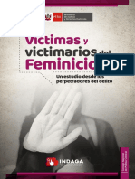 Víctimas y Victimarios Del Feminicidio. Un Estudio Desde Los Perpetradores Del Delito