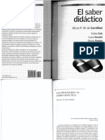 69. 2 Camilloni- Los profesores y el saber didáctico