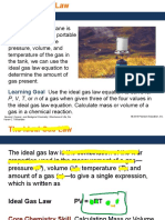 Learning Goal: P, V, T, or N of A Gas When Given Three of The Four Values in