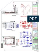 Fire Fighting Isometric Layout Plan